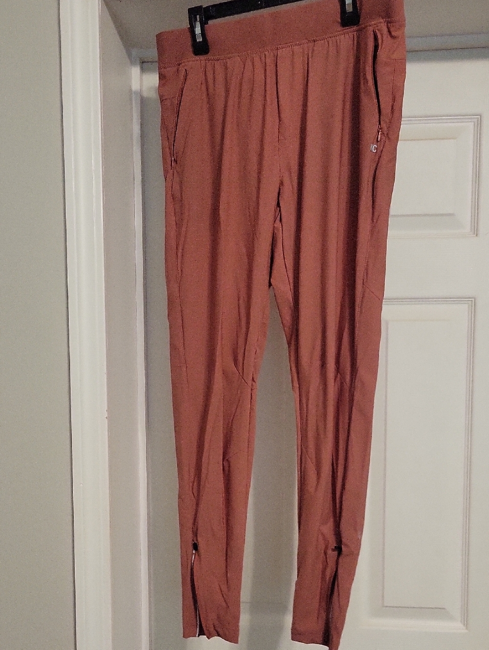 Kenneth Cole Men's Rust Brown Jogger Sweatpants